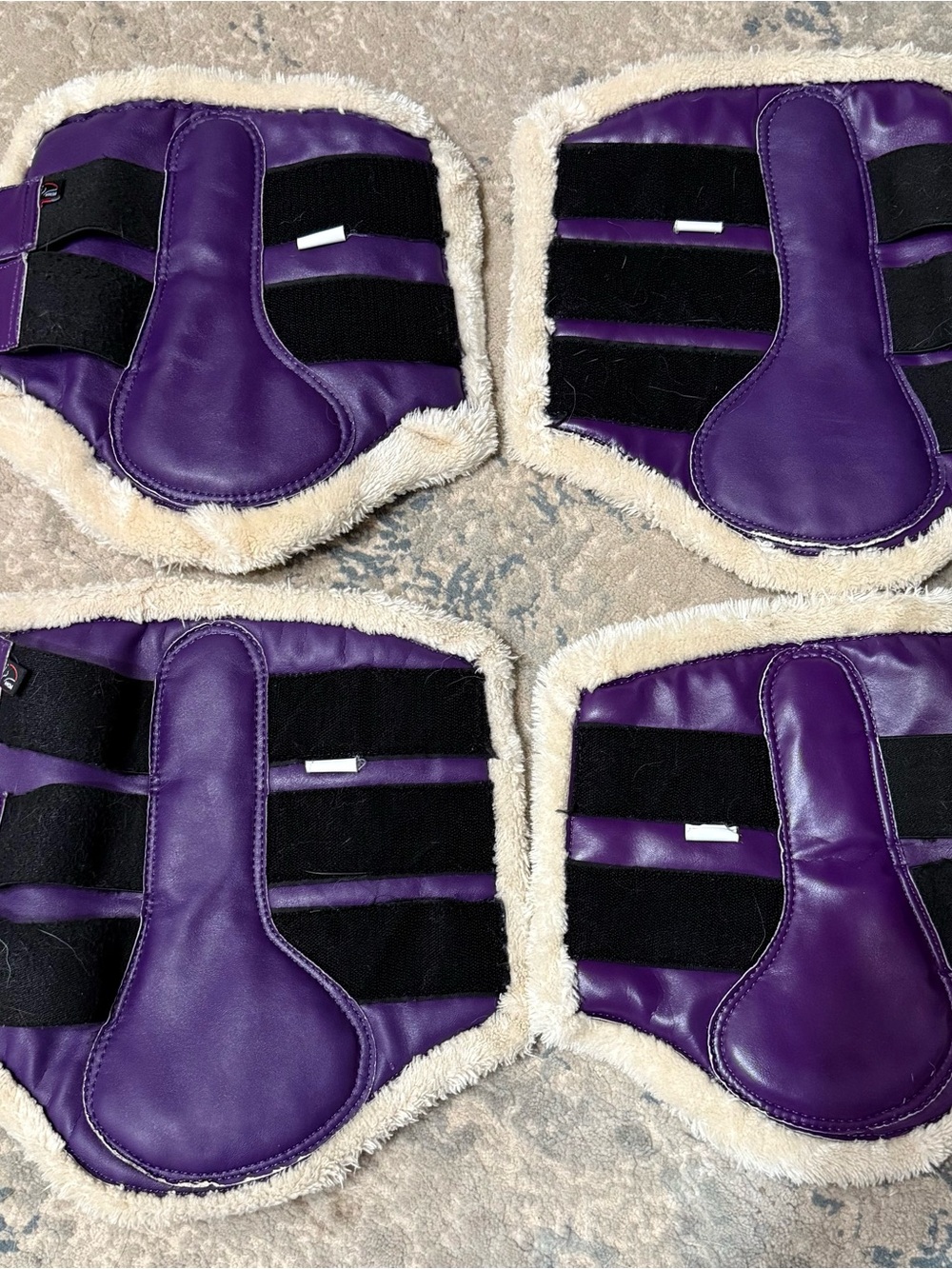 HKM Purple Dressage Boots